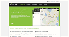 Desktop Screenshot of lv.navirec.com
