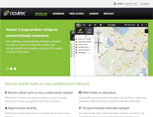 Tablet Screenshot of lv.navirec.com