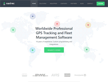 Tablet Screenshot of navirec.com